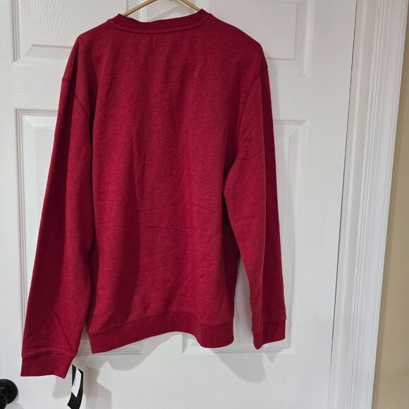 Oklahoma Sooners Men's Captivating Pullover Sweatshirt Red Size L NWT - Picture 6 of 8